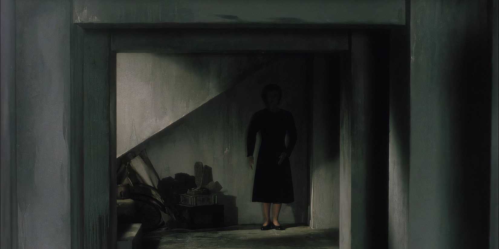 Pulse ghost in a shadowy corner of building