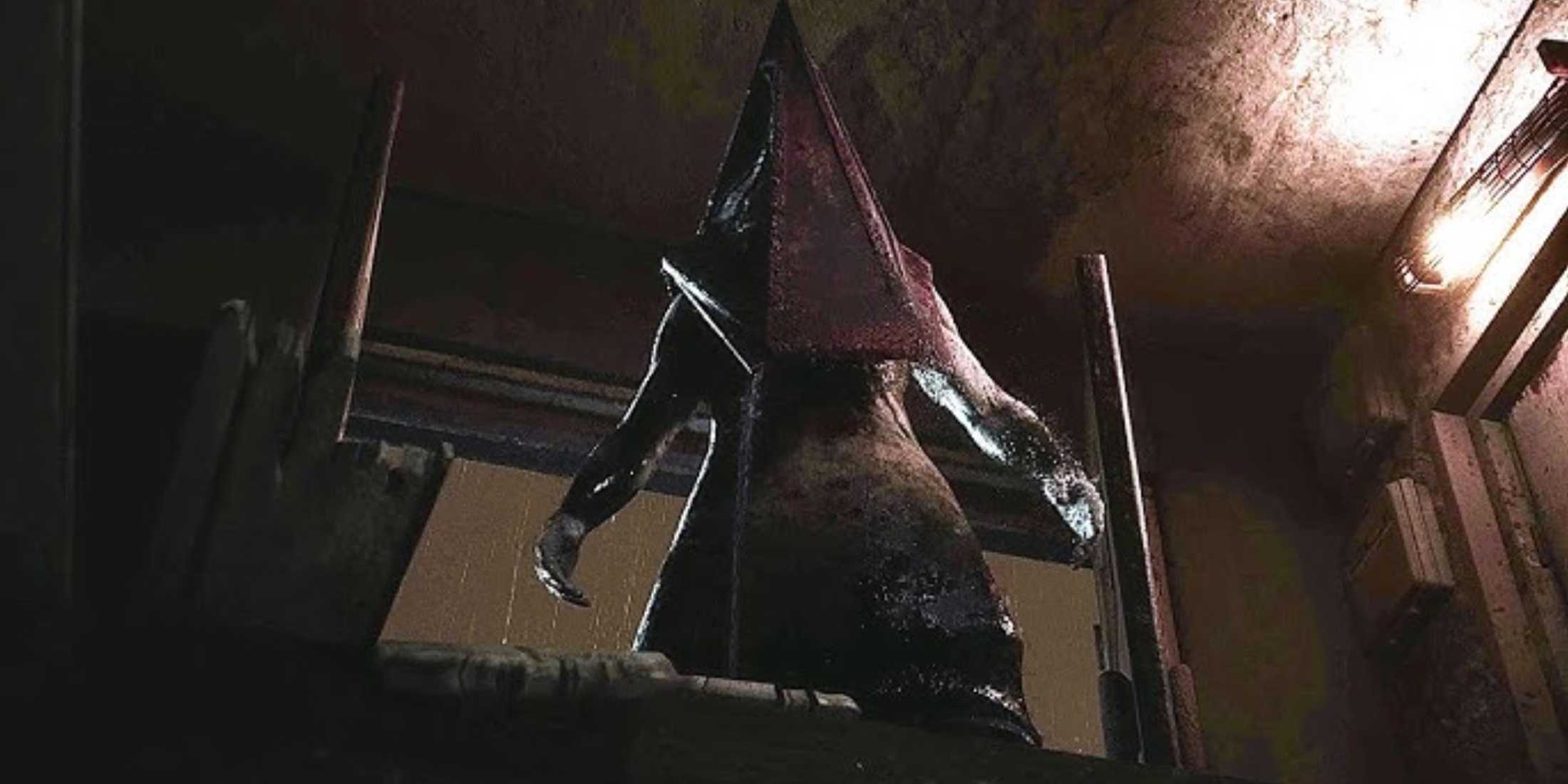 Pyramid Head Scream Silent Hill 2 Creature Designer Confirms Detail About Pyramid Head's Origin