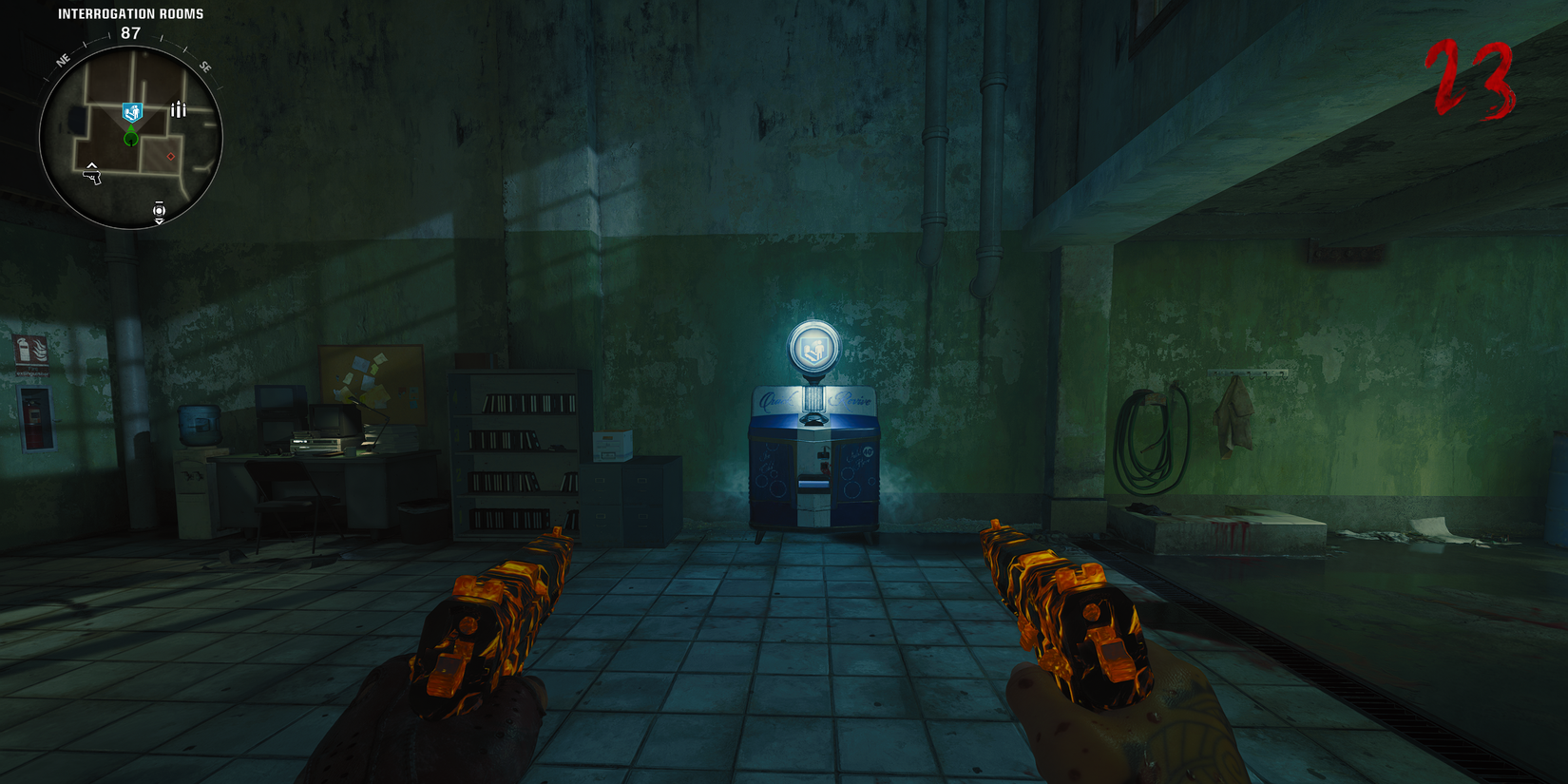 quick revive at the interrogation room