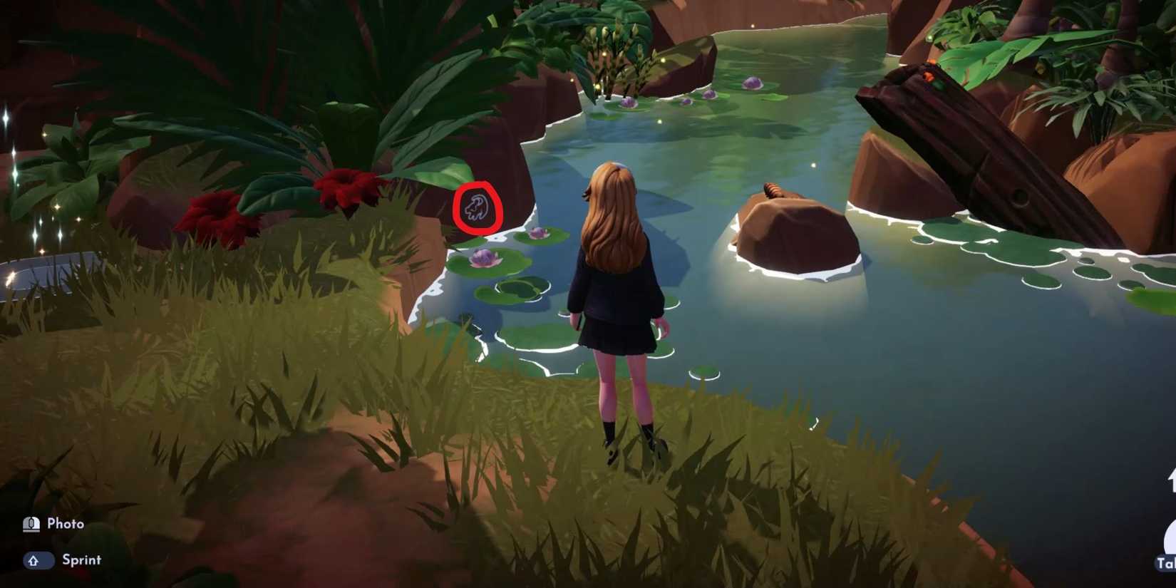 rafiki drawing 3 location in disney dreamlight valley