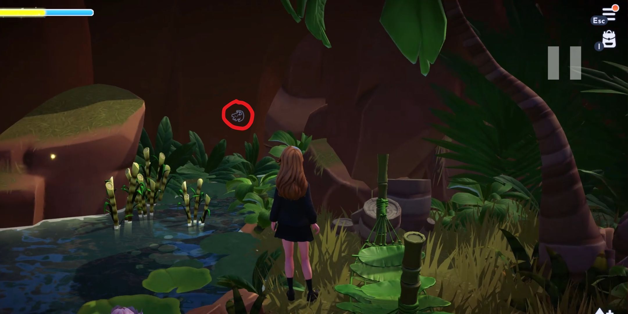 rafiki drawing 6 location in disney dreamlight valley