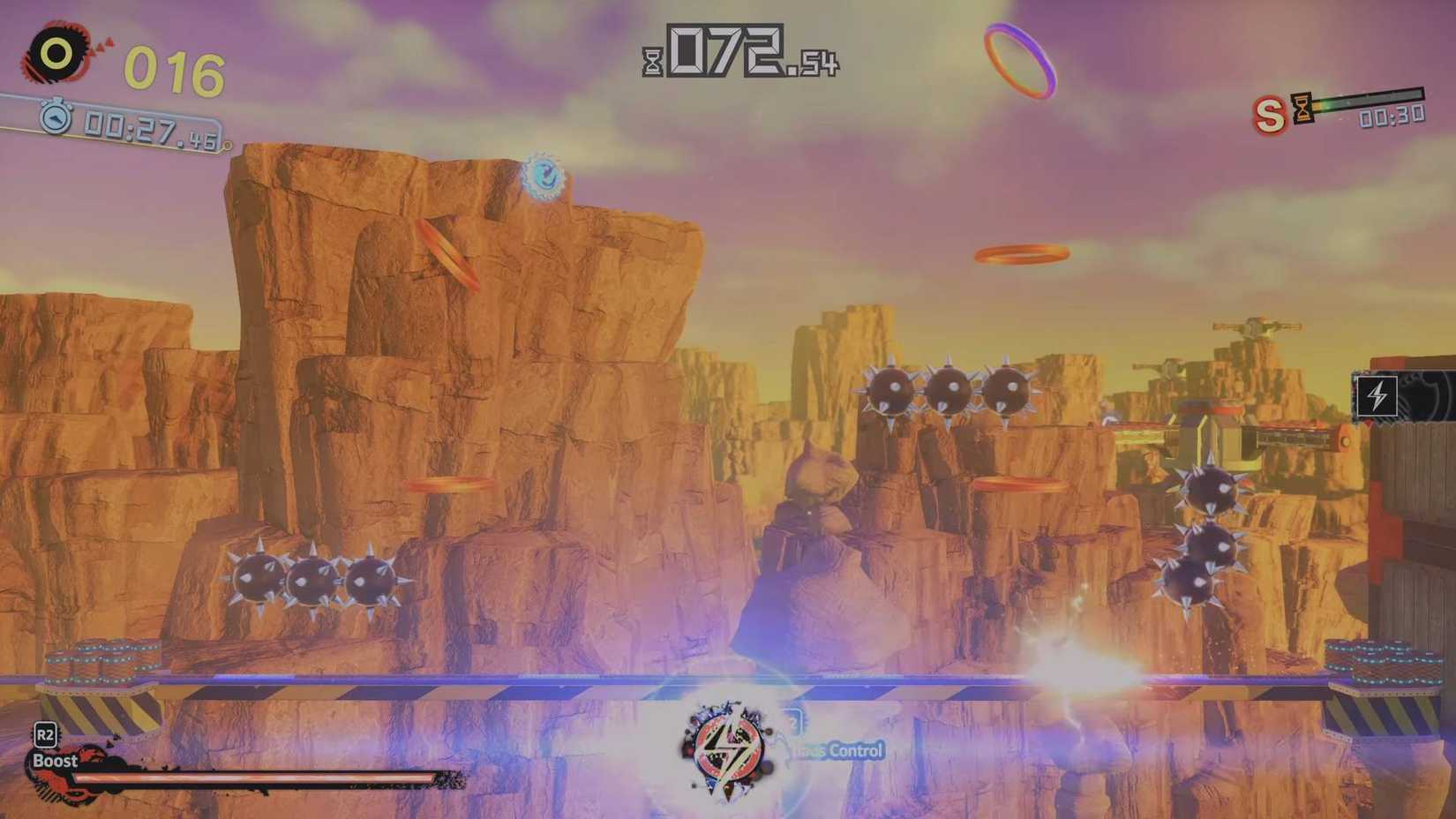 Rail Canyon Act 2 Challenge 1_Collection Key 3_Sonic X Shadow Generations