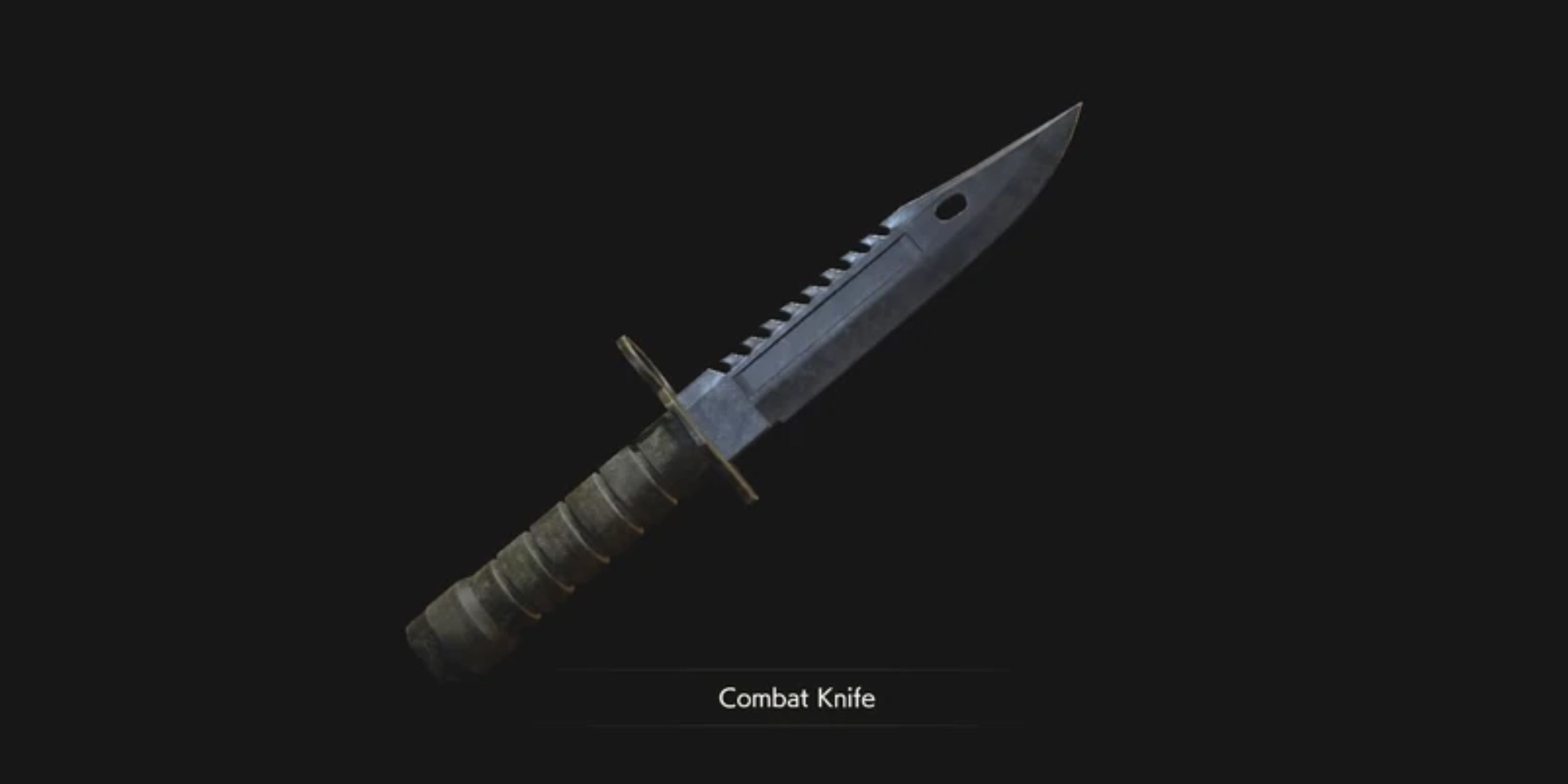 re2 combat knife