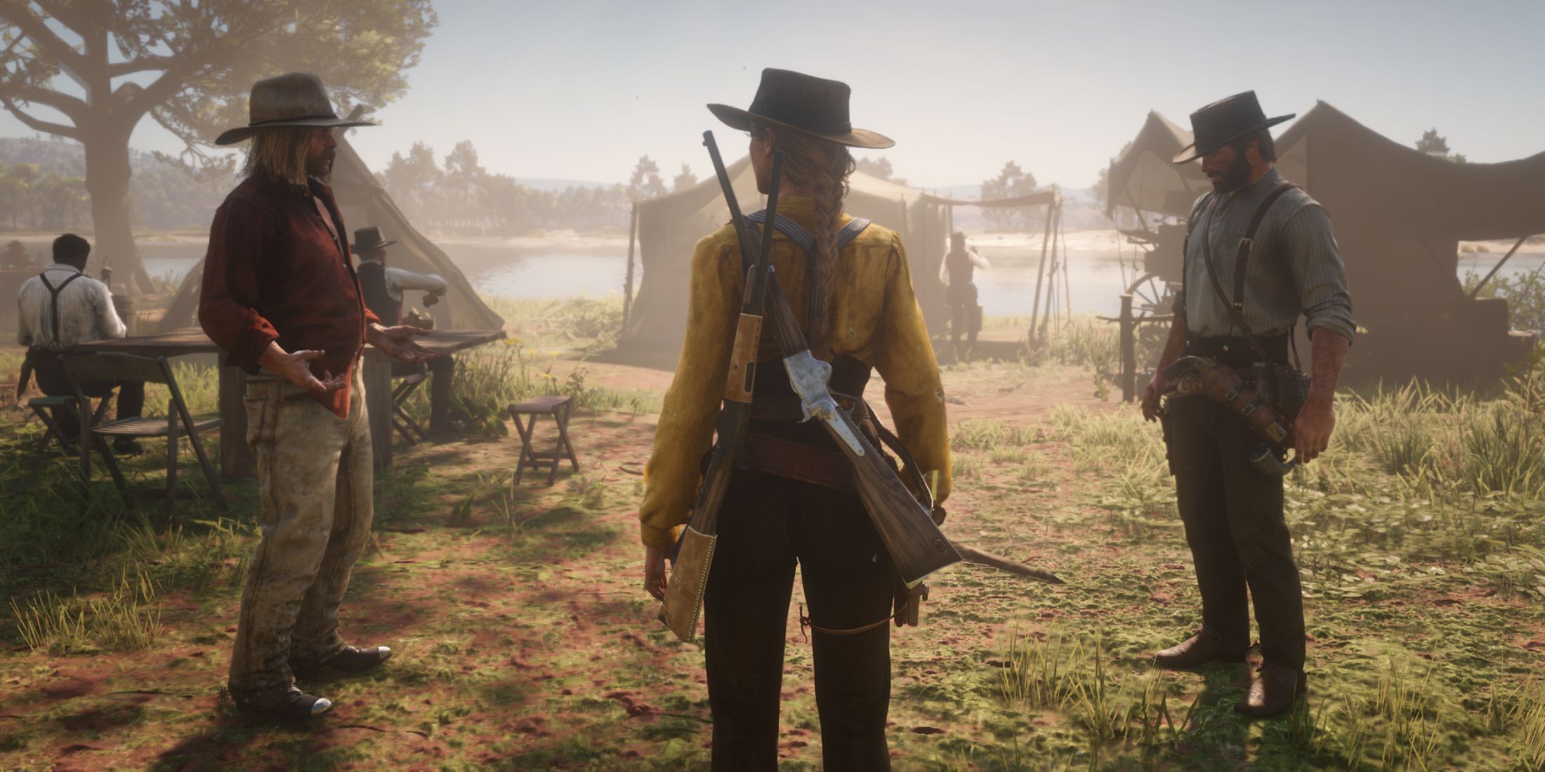 Red Dead Redemption 2 Player Followed by Dutch and Sadie Outside of Story Missions