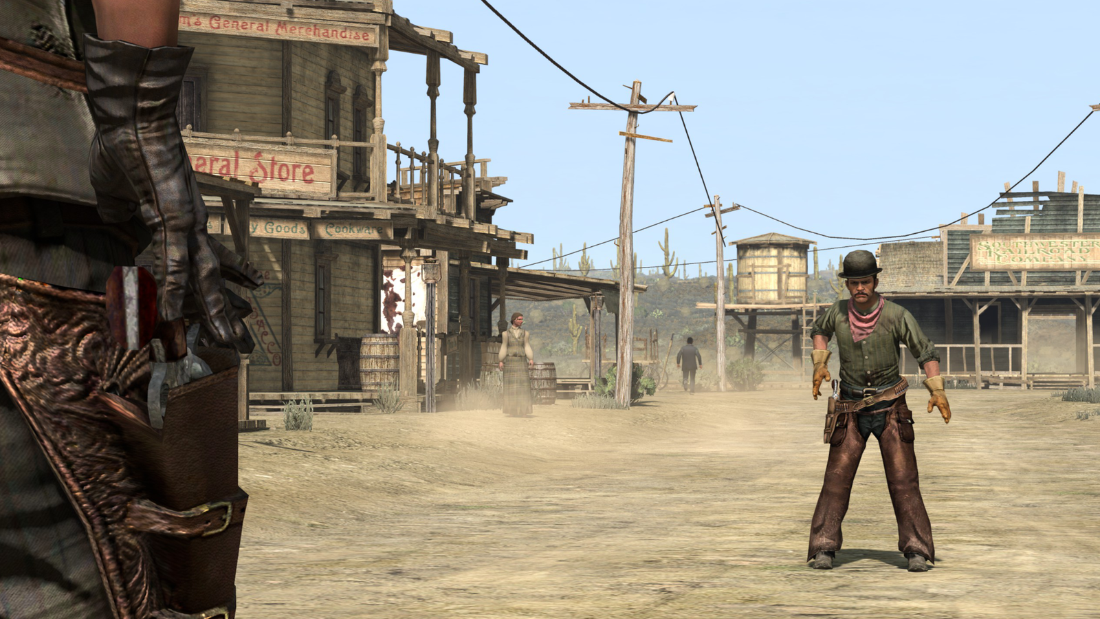 Red Dead Redemption Duel John Marston Gun Weapon RDR Duelling Shootout Western