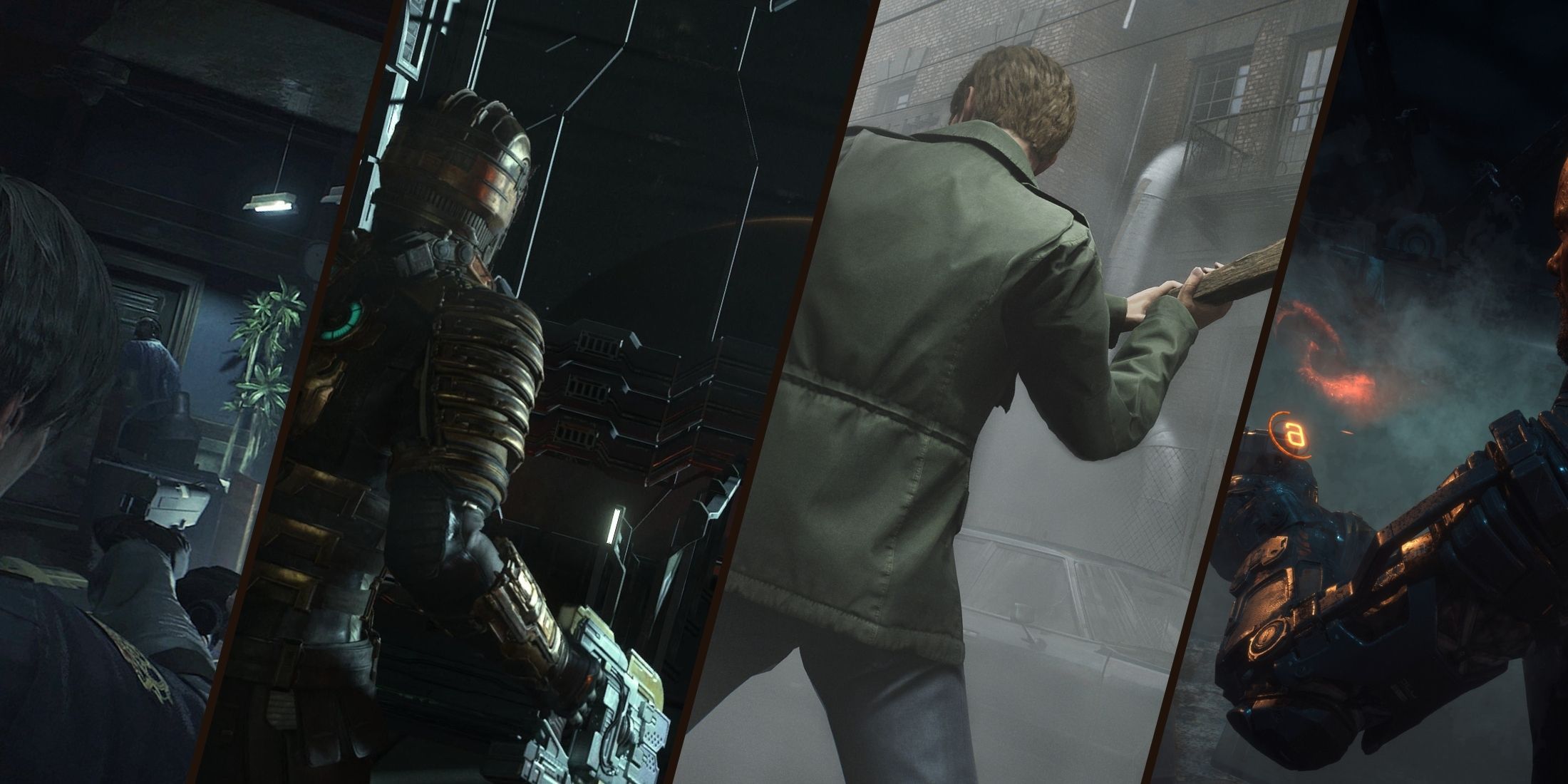 resident evil 2 dead space silent hill 2 and callisto protocol screenshots