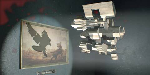 The eagle shadow puzzle