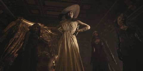 Resident Evil Village VR Dimistrescu and daughters