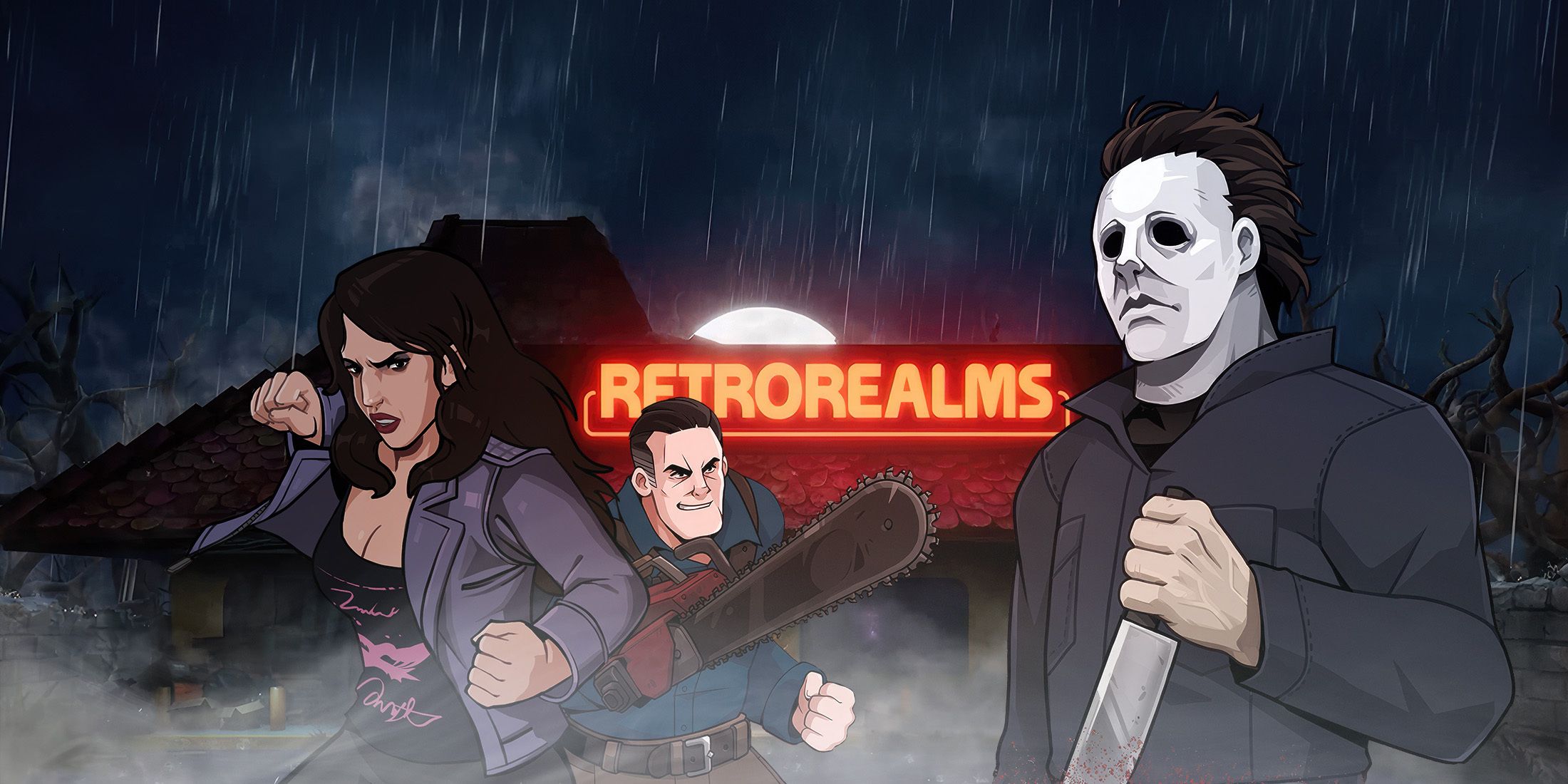 RetroRealms «Хэллоуин» и «Эш против зловещих мертвецов» — релизный трейлер