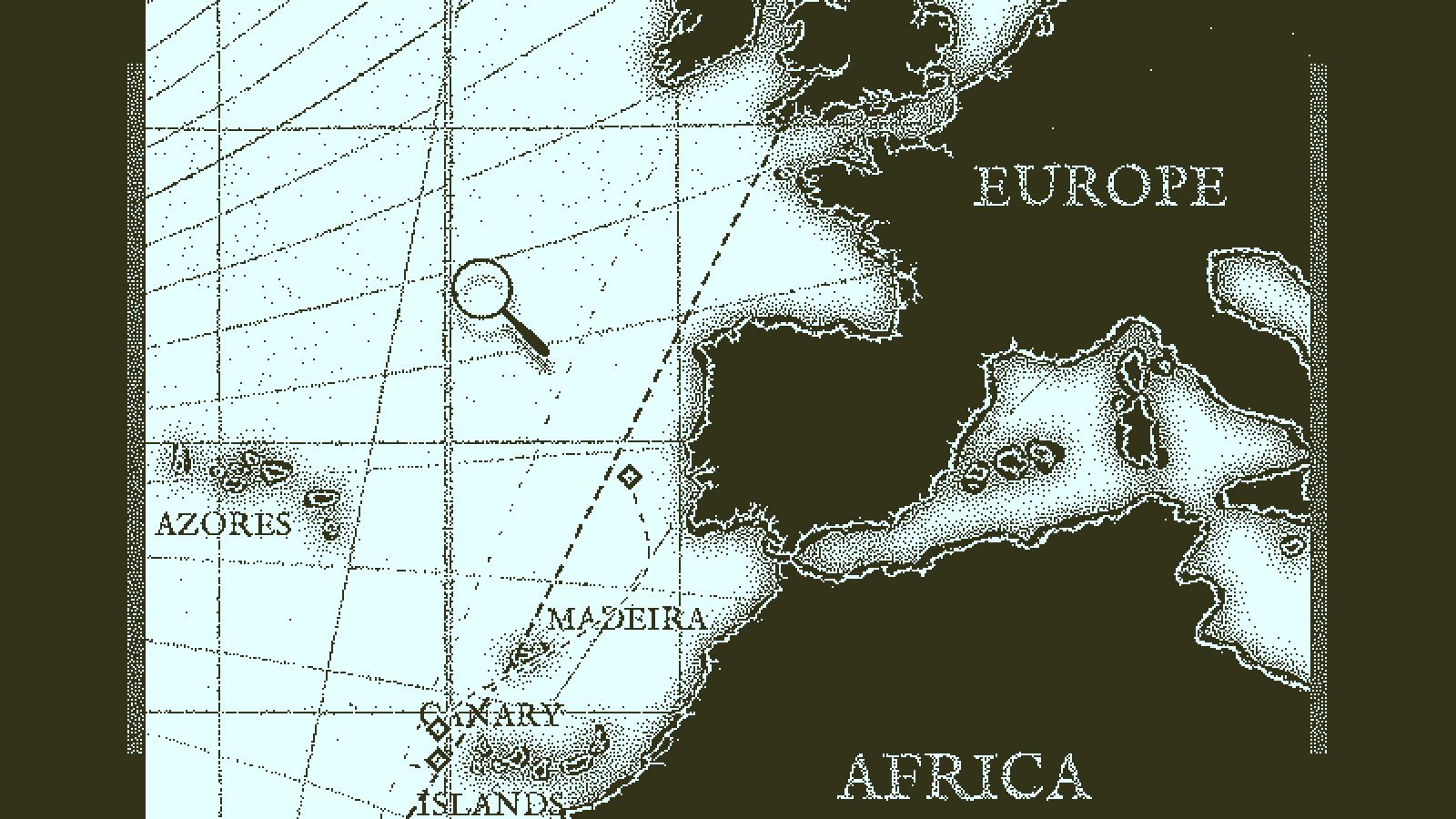 Return of the Obra Dinn - Map Of The Atlantic