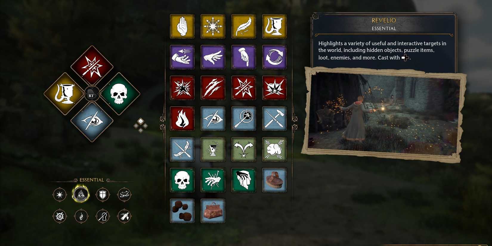 Every Essential Spell in Hogwarts Legacy - Revelio