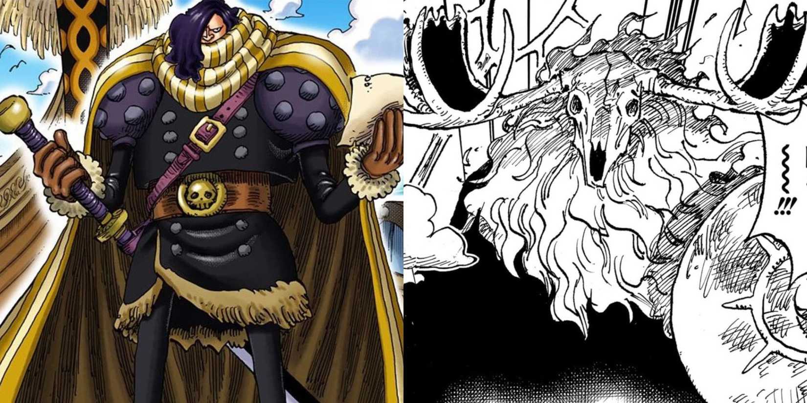 Road is introduced in the Straw Hat Grand Fleet Cover Story and Road as the Sun God in the Elbaf Arc.