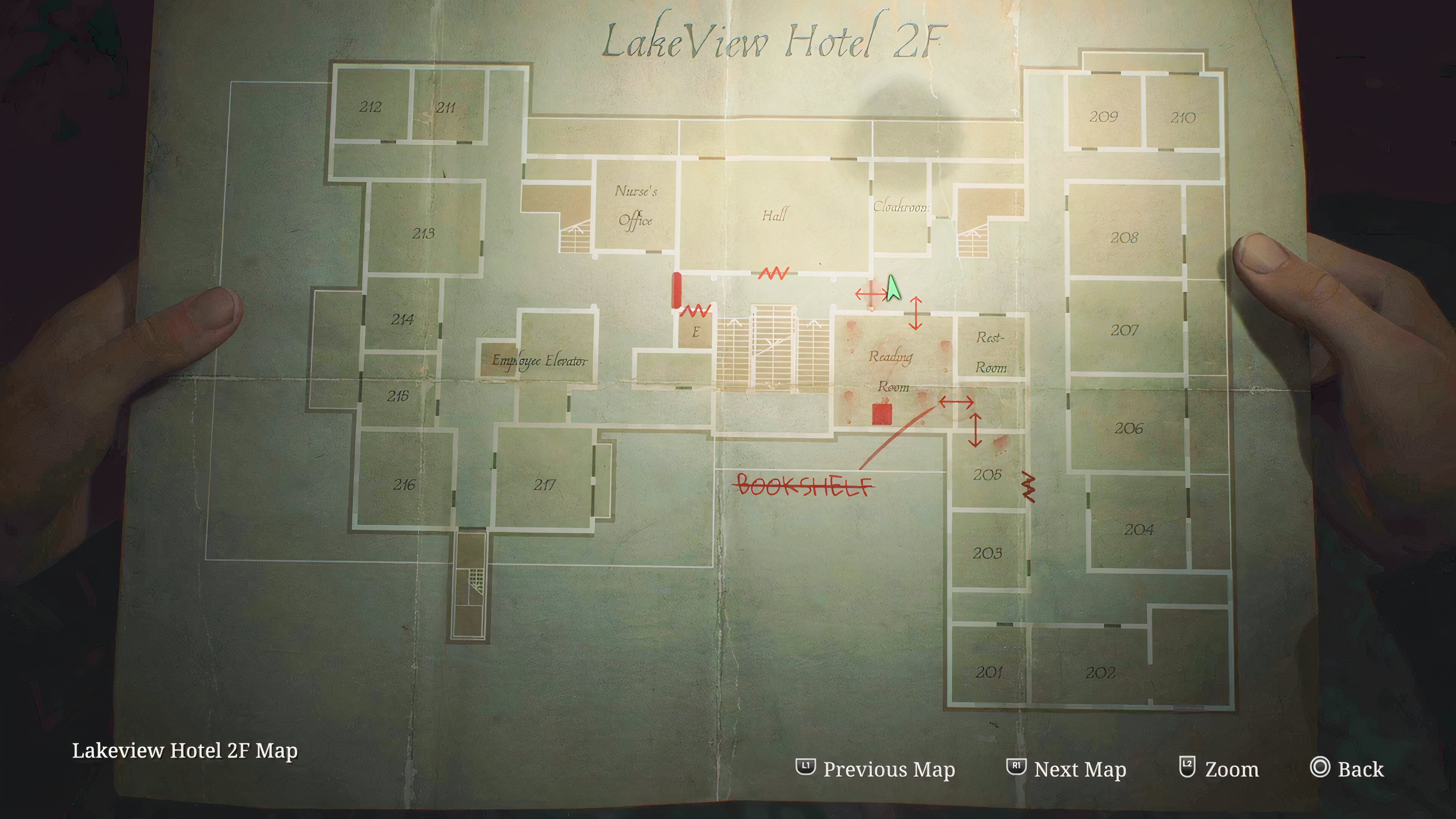 Room 202&rsquo;s Mirror Puzzle In Lakeview Hotel In Silent Hill 2 Remake