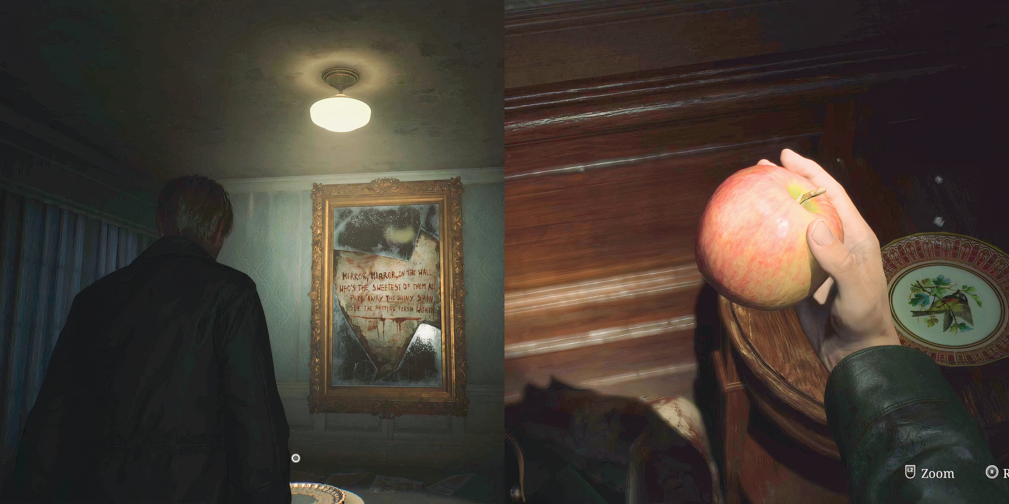 Room 202's Mirror Puzzle In Lakeview Hotel In Silent Hill 2 Remake