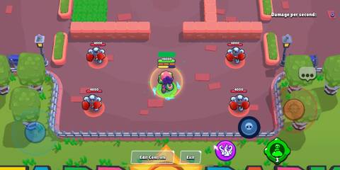Rosa's super shield in Brawl Stars
