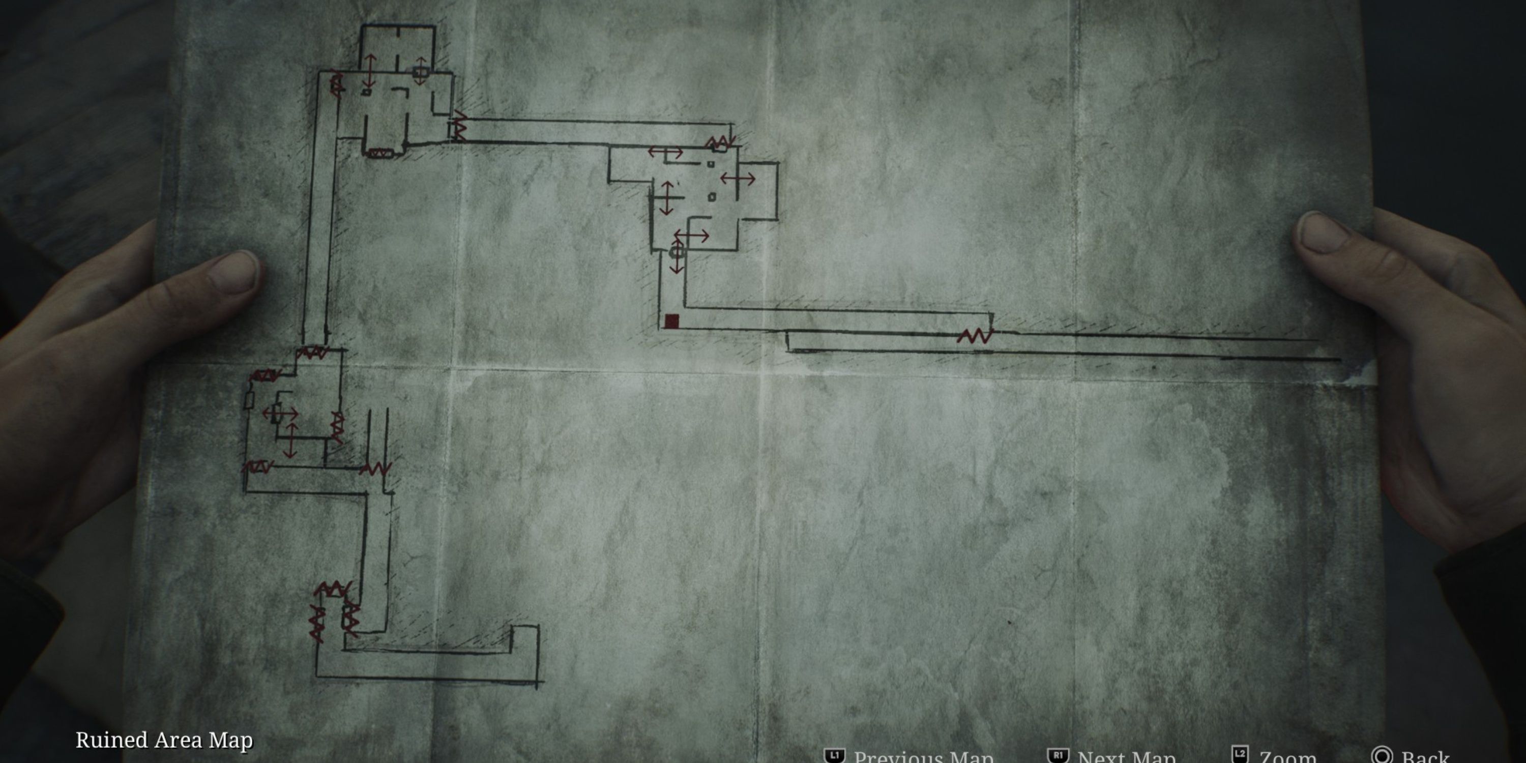 ruined area map