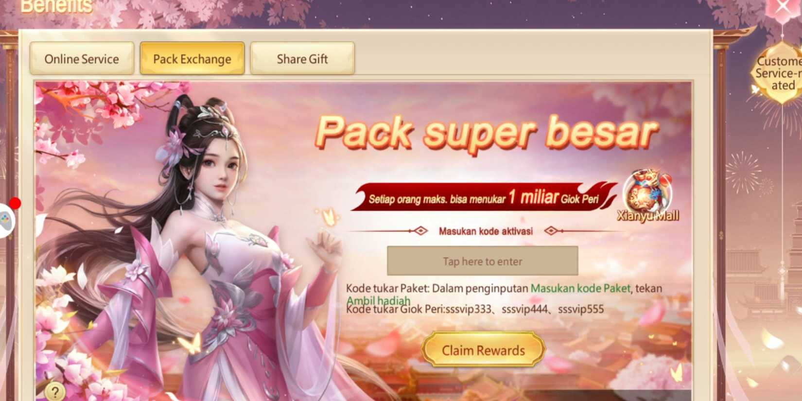 Sacred M Soul Awakening the codes tab