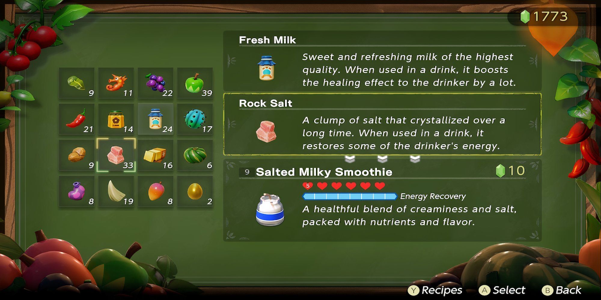 Best Smoothie Recipes In The Legend of Zelda: Echoes of Wisdom