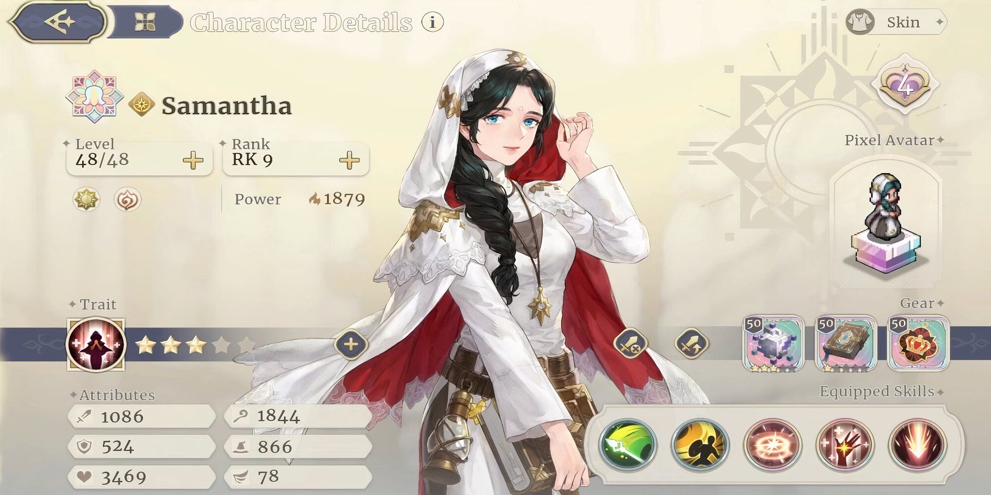 Samantha character description