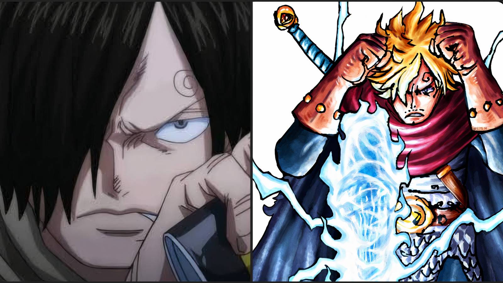 Sanji Stealth Black Evil Germa