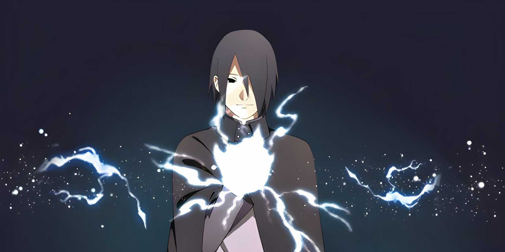 sasuke chidori in naruto