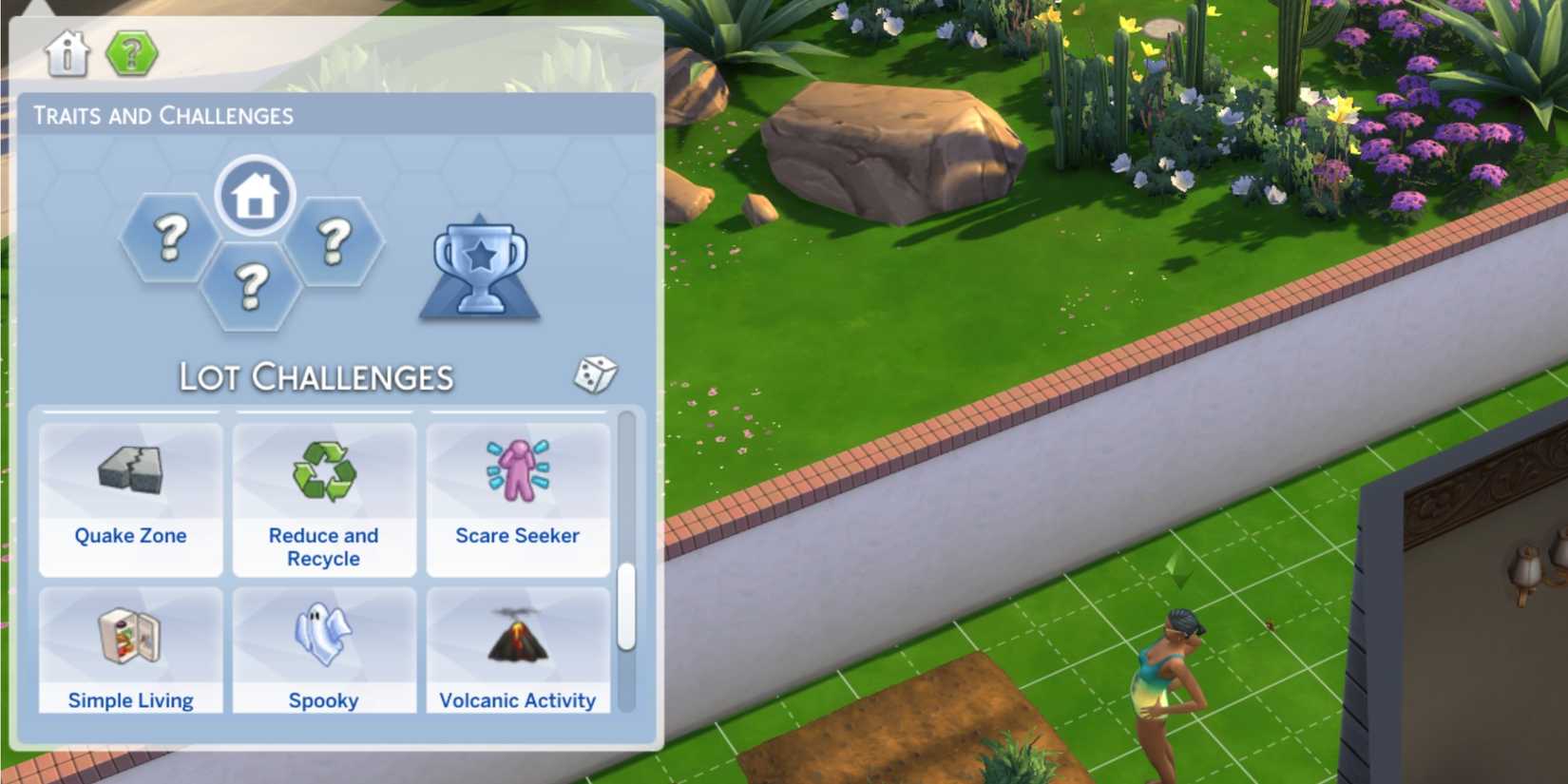 scare seeker lot challenge the sims 4