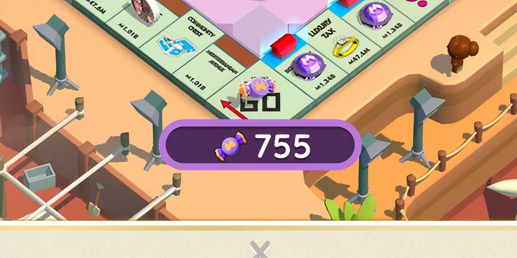 scary cake partner candies monopoly go 