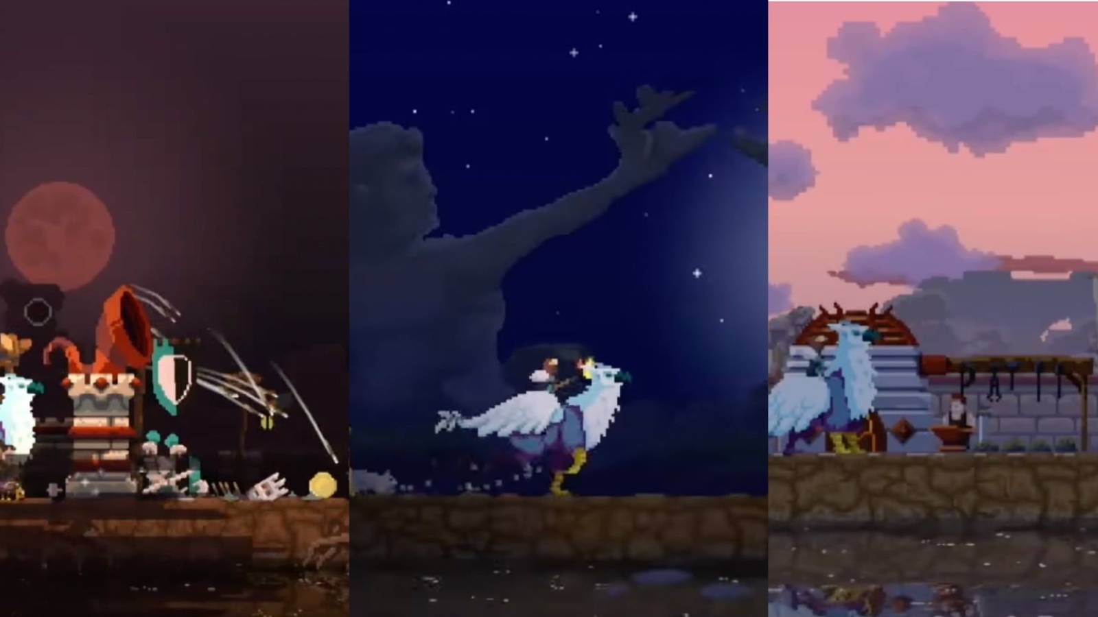 Scenes of Gameplay from Kingdom Two Crowns 