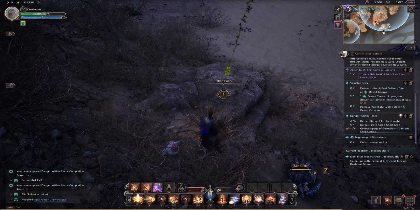 Throne and Liberty - Page of Collection: To Pirate King Adelico