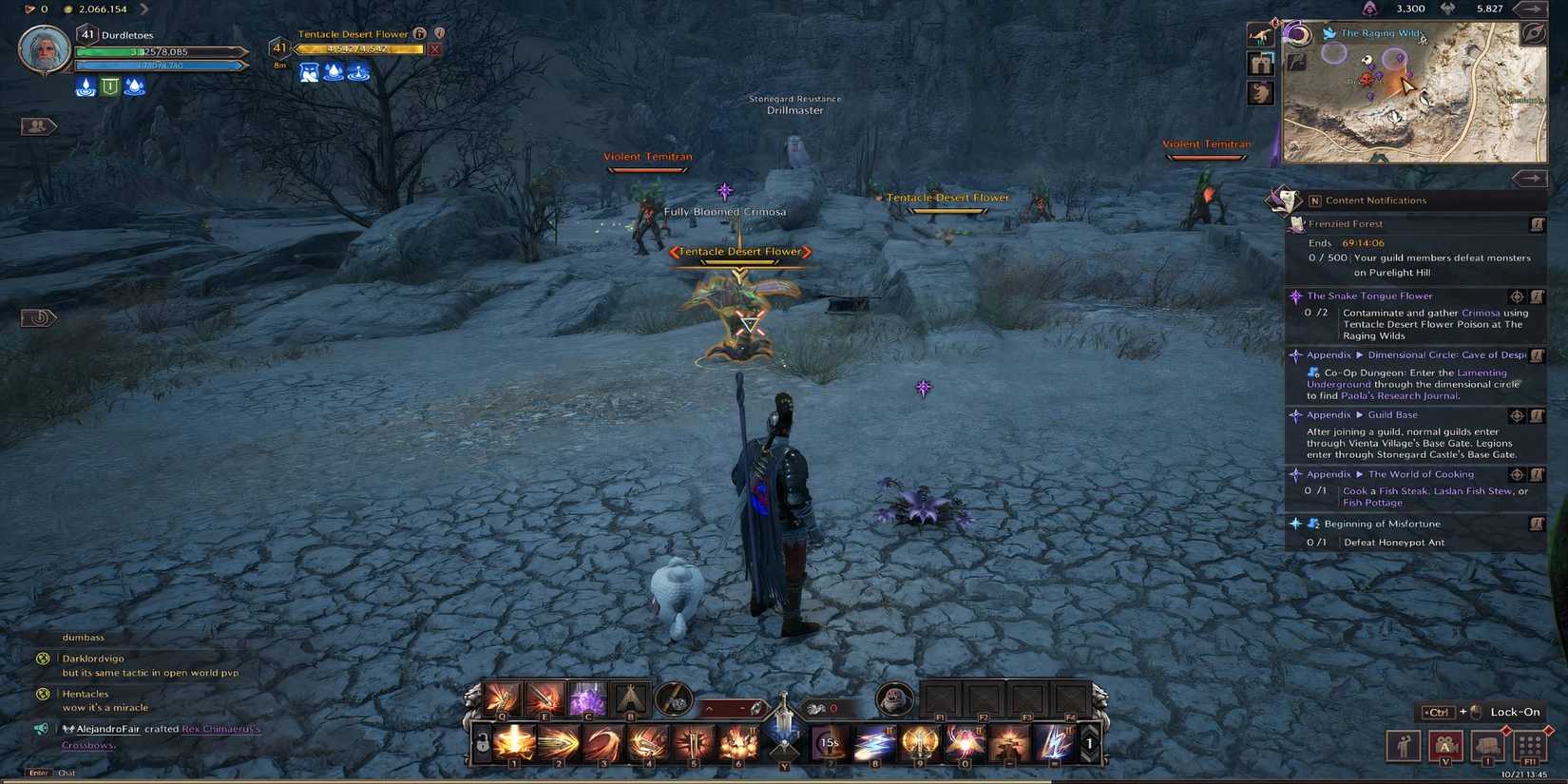 Throne and Liberty - Tentacle Desert Flowers