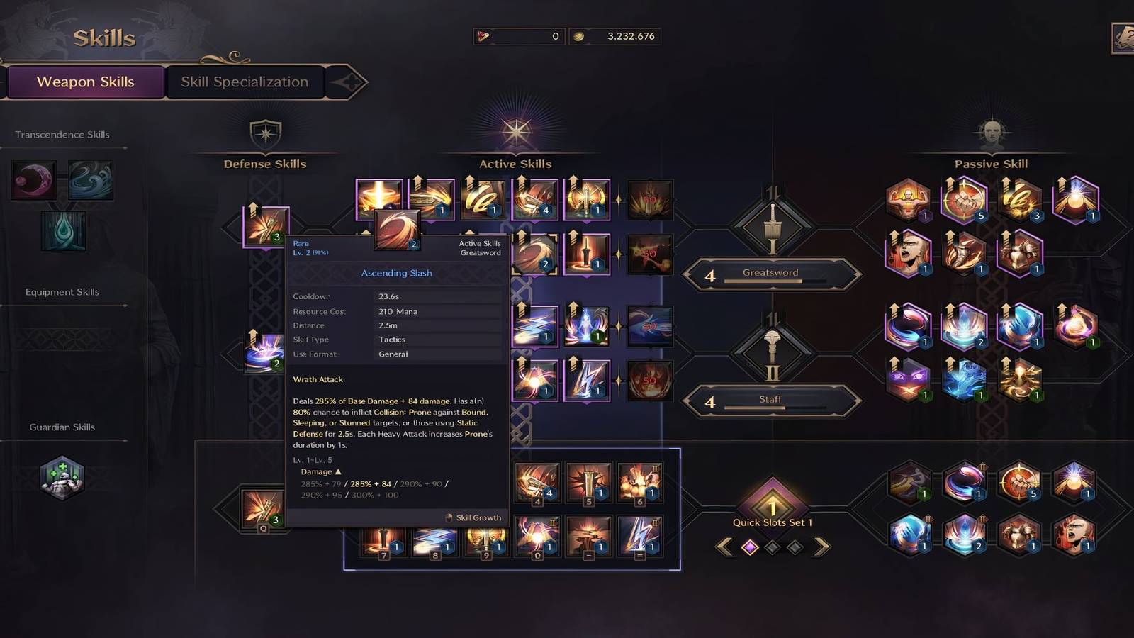 Throne and Liberty - Skills