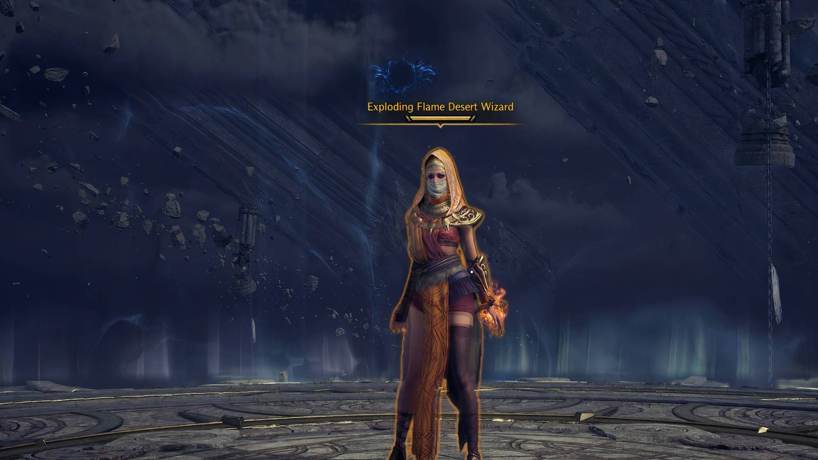 Wizard Exsploding Throne And Liberty: How To Beat Exploding Flame Desert Wizard