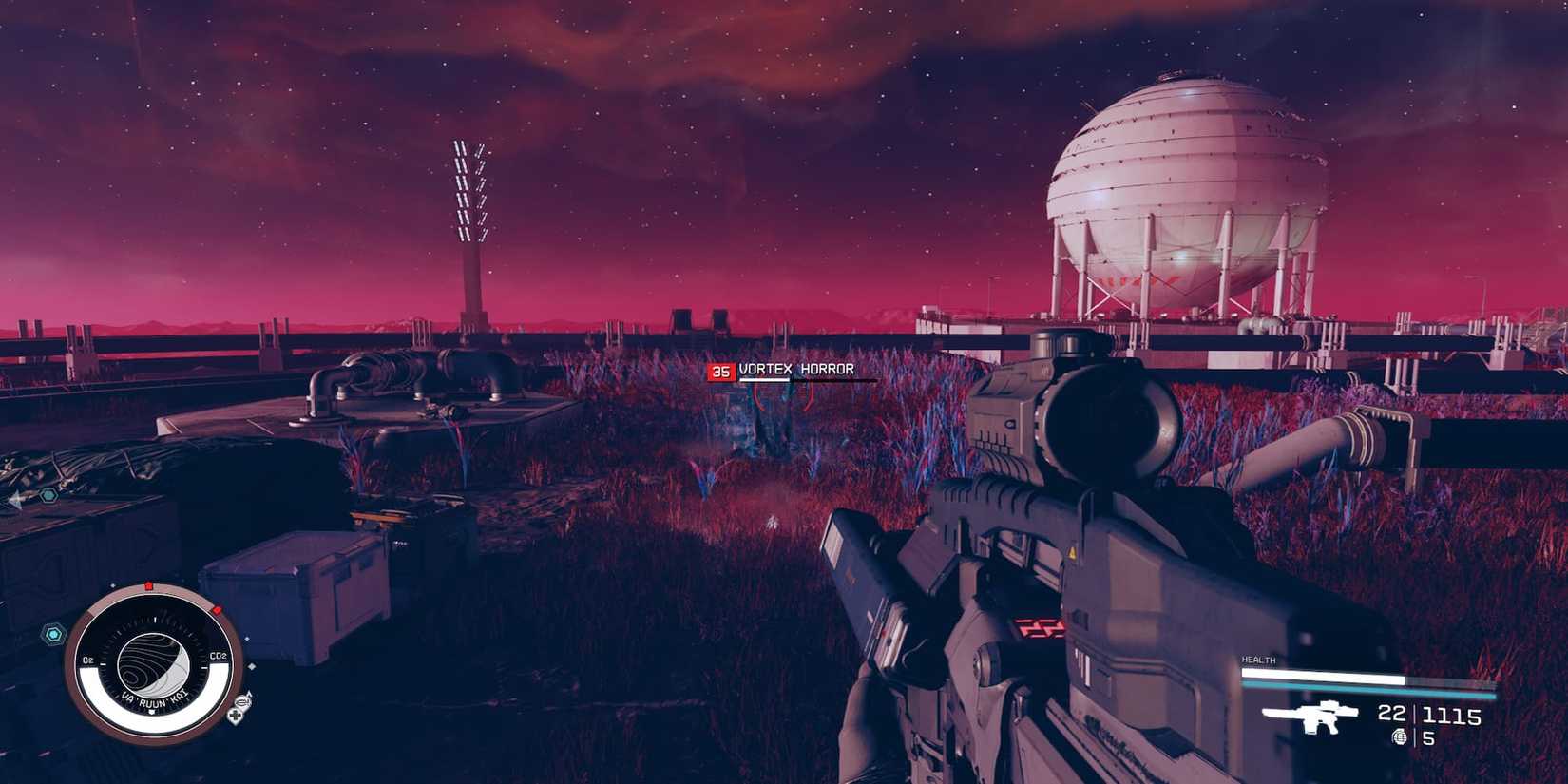 The Player Facing A Vortex Horror