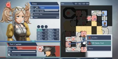 commanding lissa on map