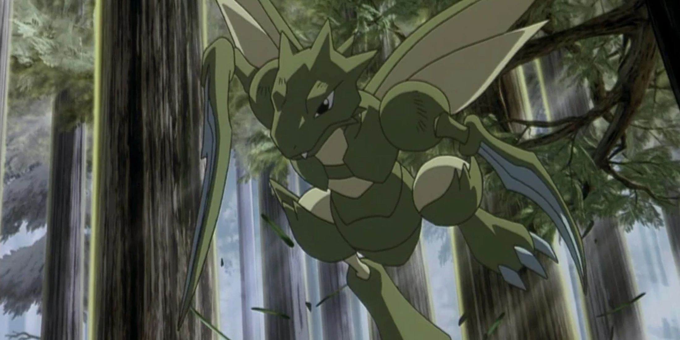 Scyther In The Pokemon Anime