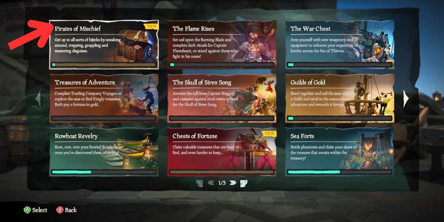 Mischaev Sea of Thieves: All Pirates Of Mischief Commendations (And How To ...
