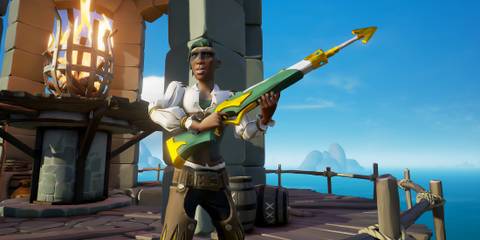 Grapple Gun in Sea of Thieves