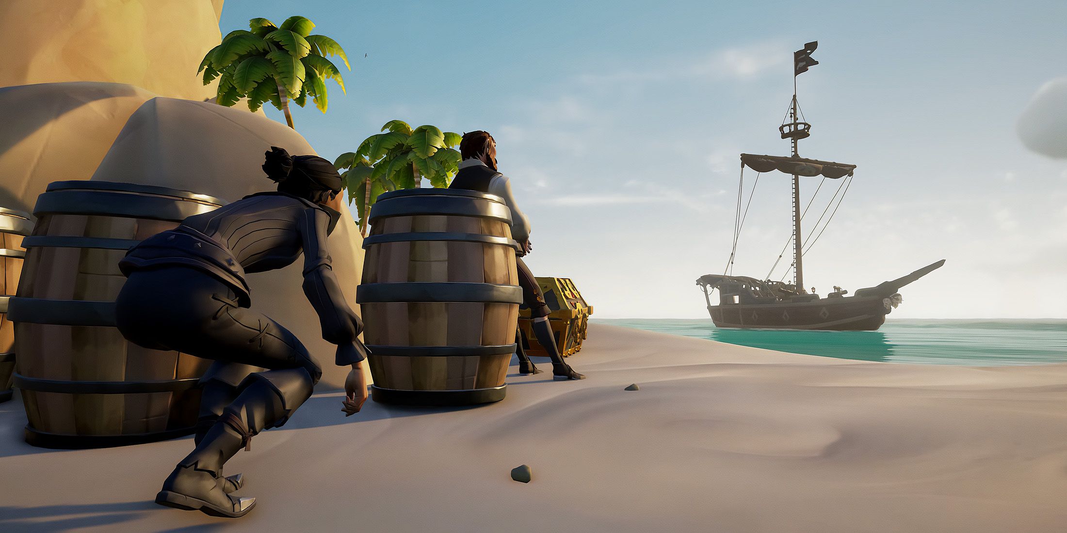 Sea of ​​Thieves извлекает из игры новые функции скрытности