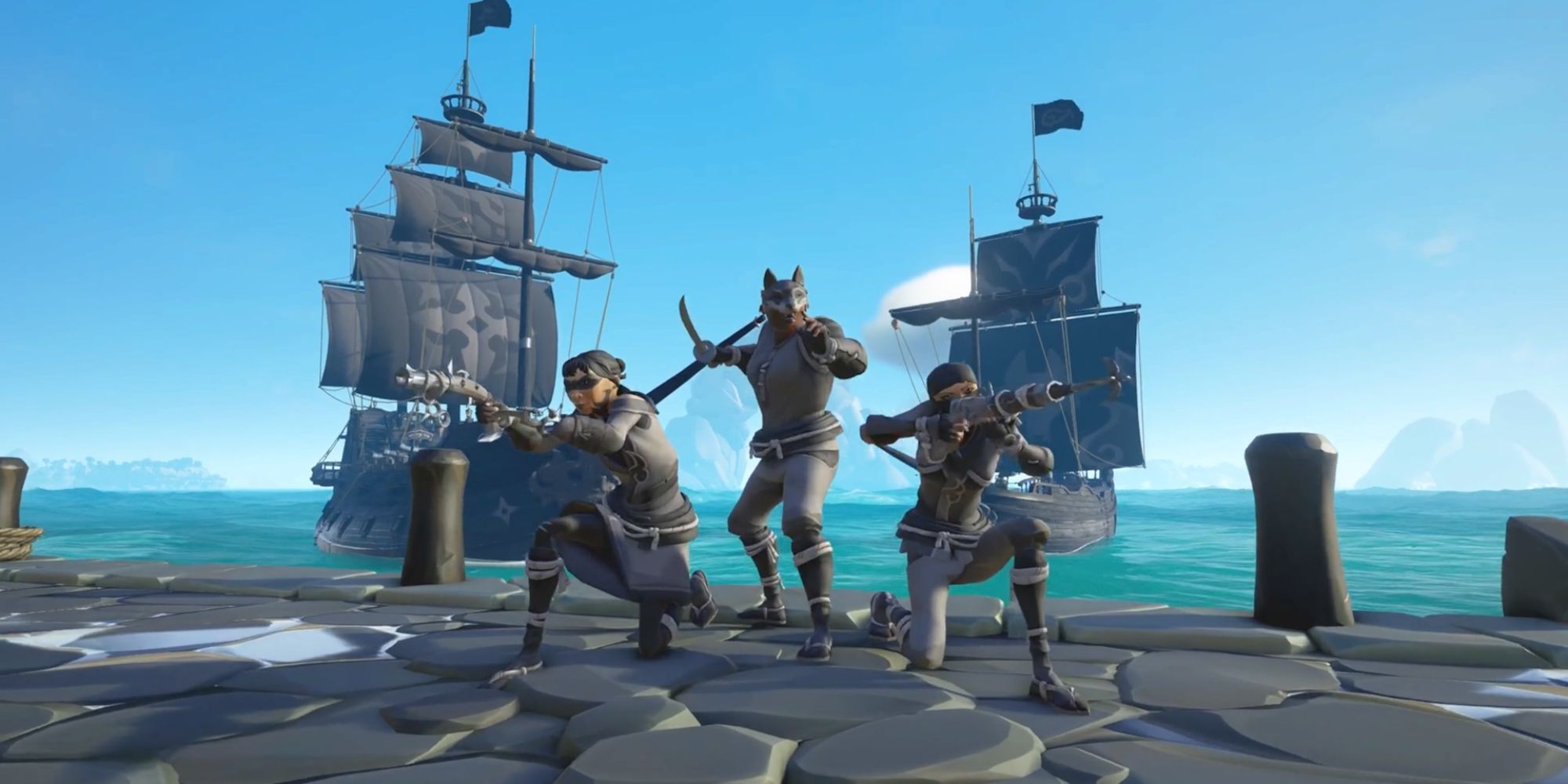 Sea of Thieves Shadow Tide clothing set