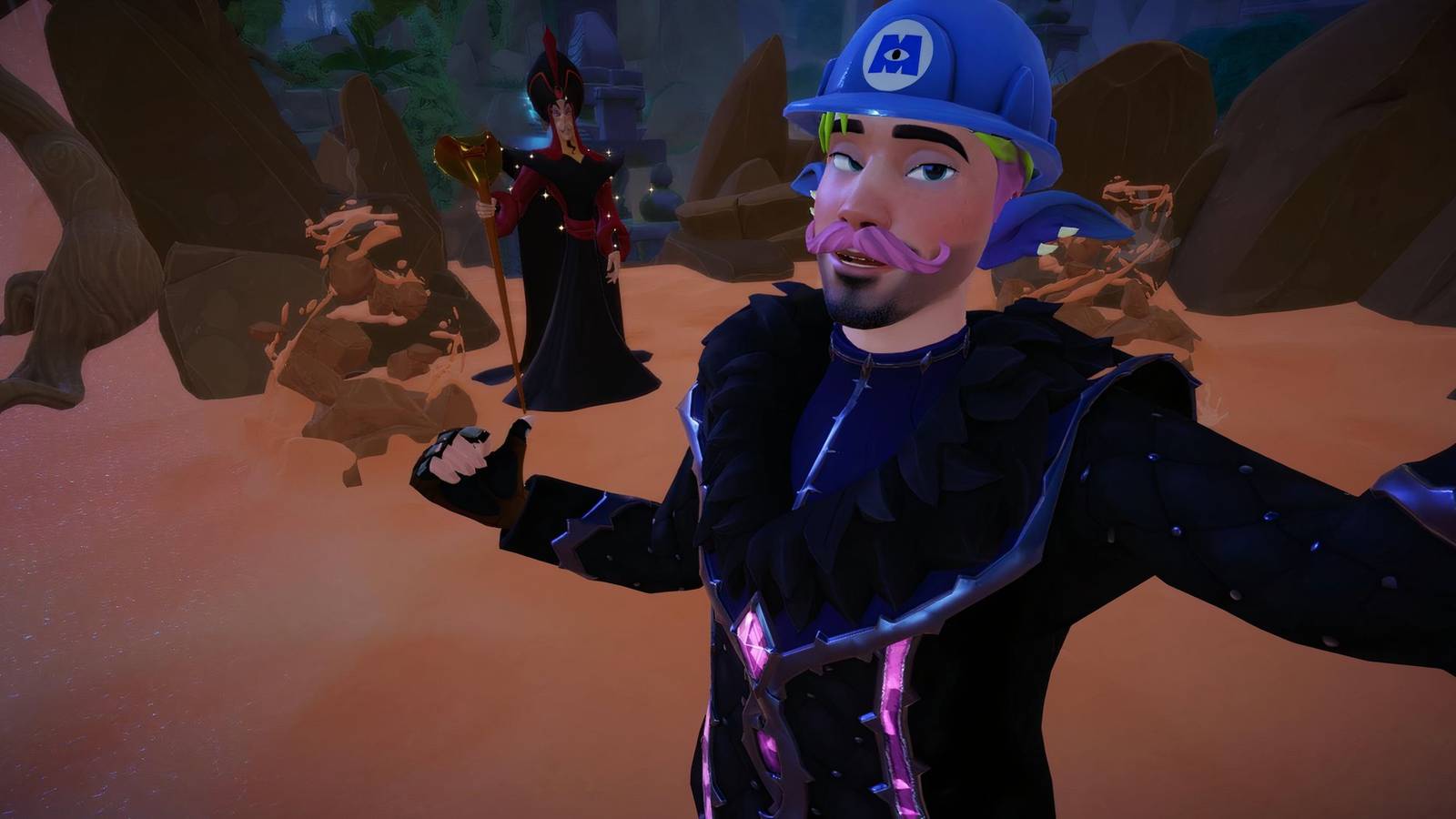 selfie with jafar dreamlight valley