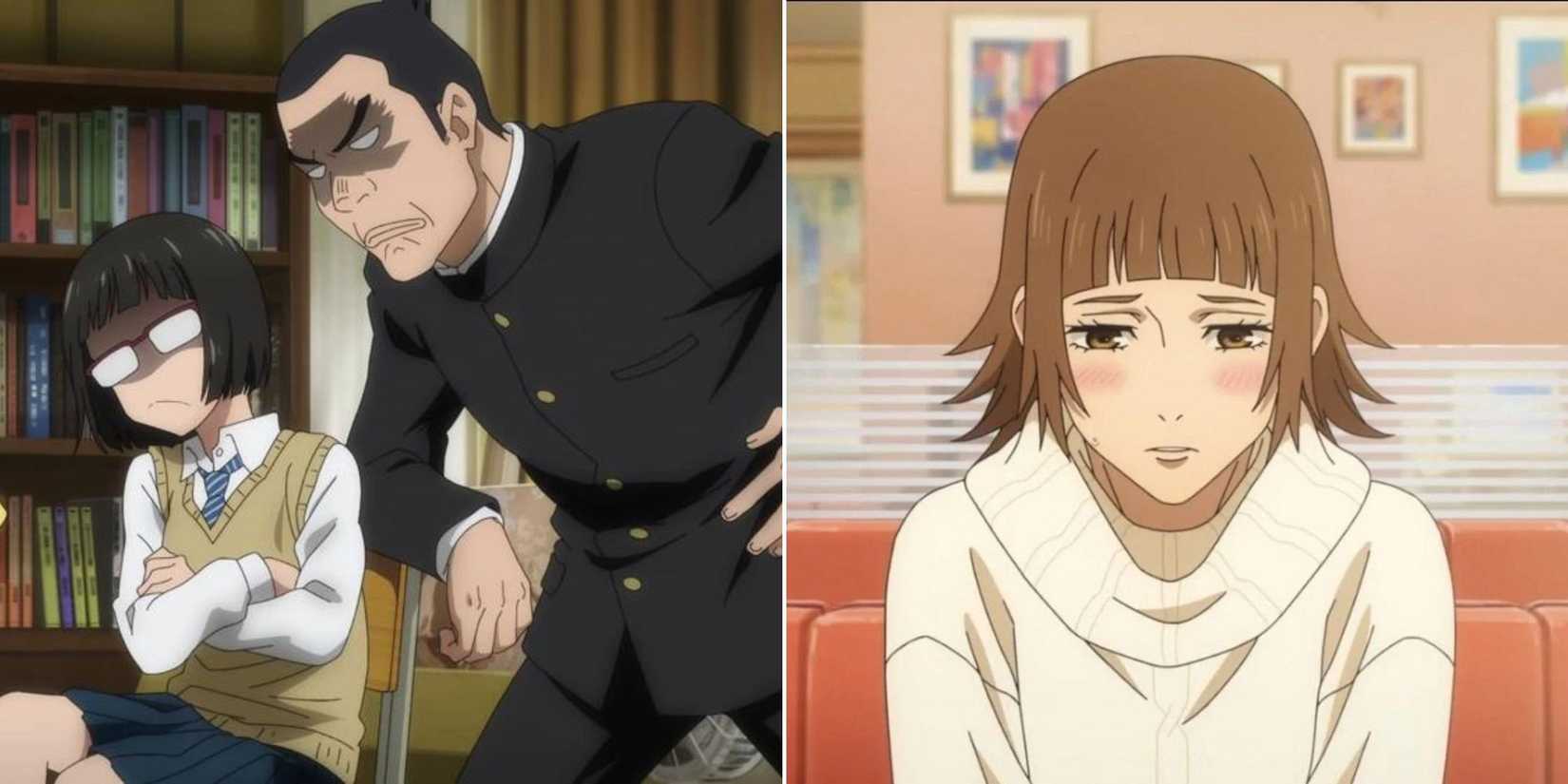 Setsuko Sasaki, Takeshi Iguchi and Yuko Ozawa in the anime.