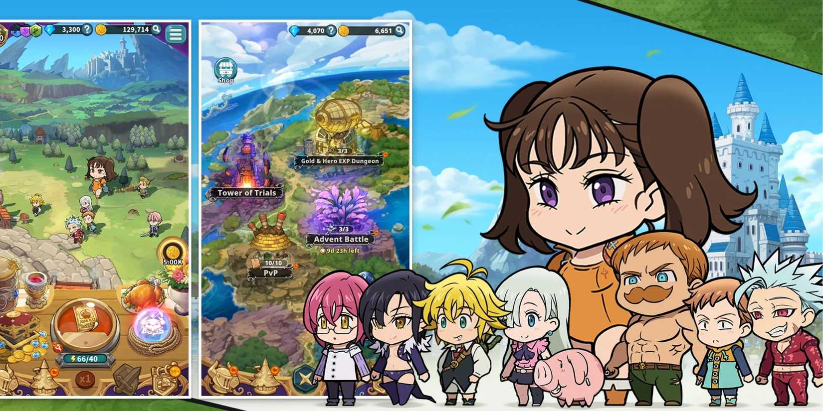 Seven Deadly Sins Idle characters