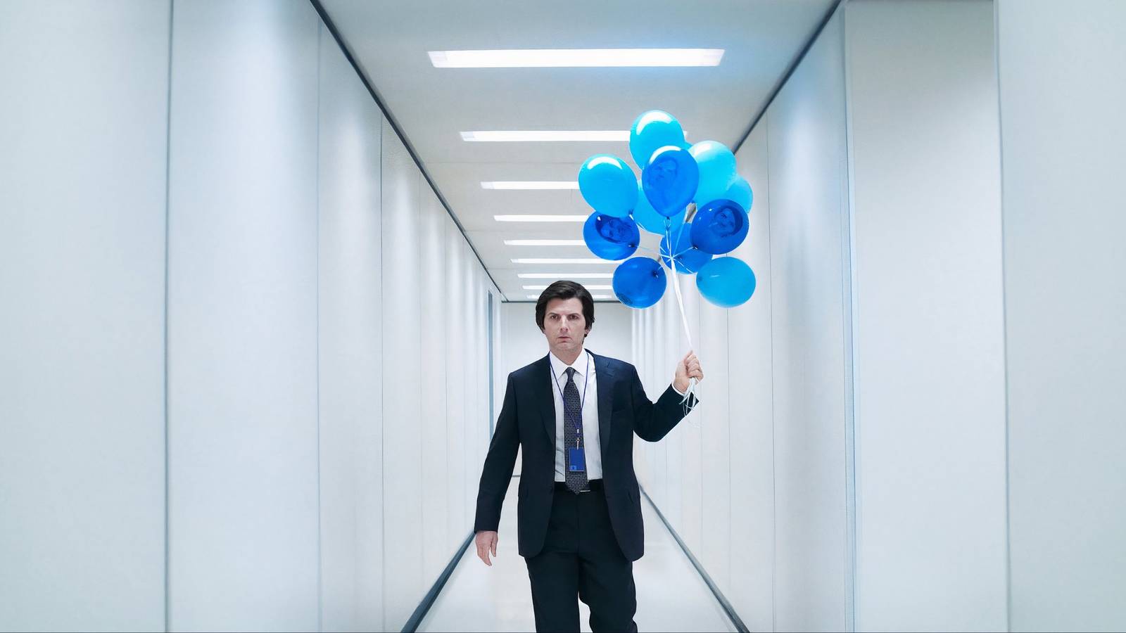 severance season 2 mark with balloons
