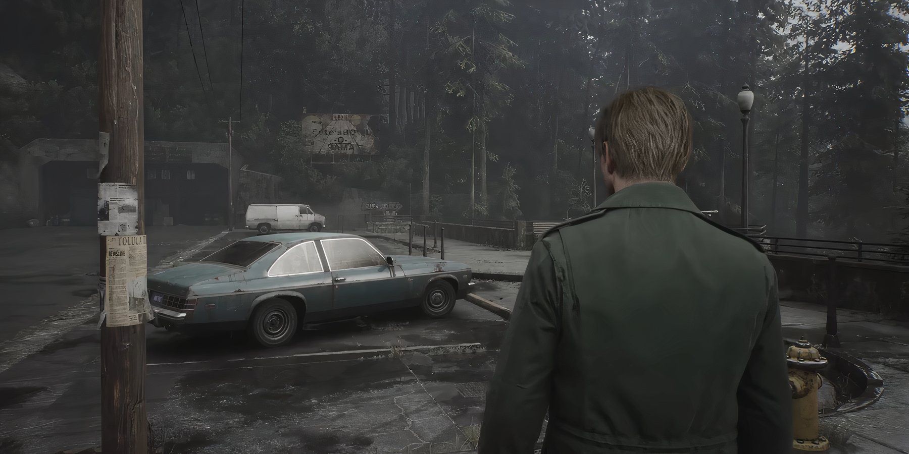 james approaching silent hill