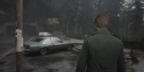 james approaching silent hill