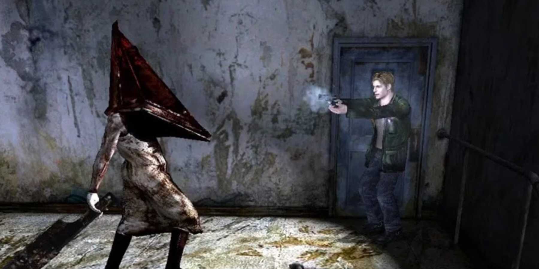 Pyramid Head Scream Silent Hill 2 Creature Designer Confirms Detail About Pyramid Head's Origin