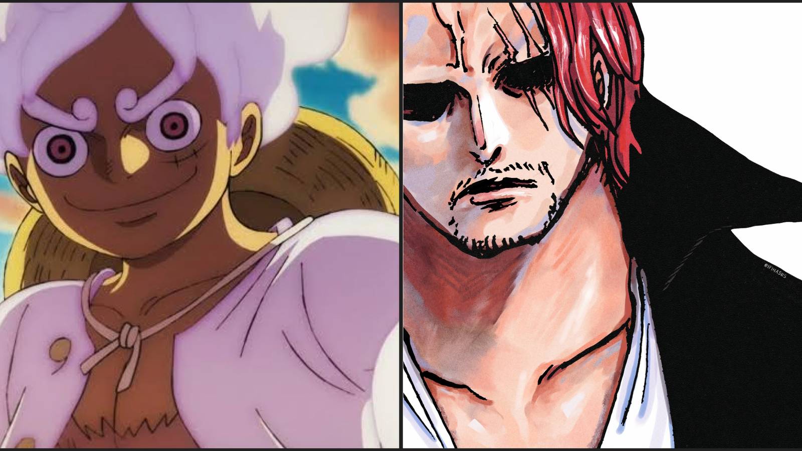 Shanks Vs Luffy