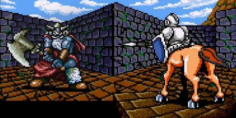 Shining Force game animations