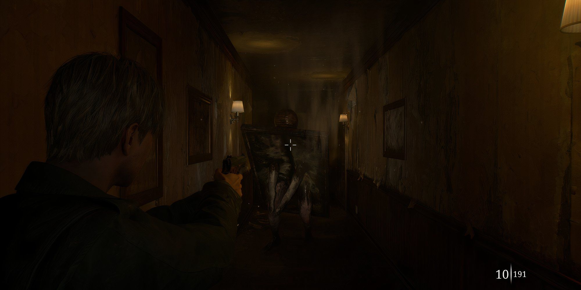 Shooting at Abstract Daddy in Silent Hill 2 (2024)