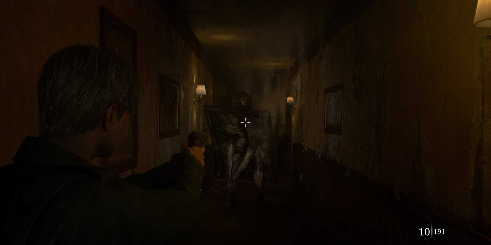 Shooting at Abstract Daddy in Silent Hill 2 (2024)